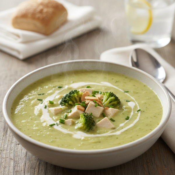 Creamy South Beach Broccoli Chowder recipe