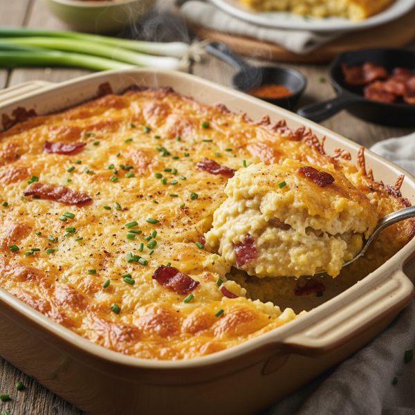 Creamy Southern Grits Casserole recipe