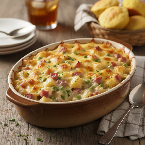 Creamy Southern Ham & Potato Delight recipe