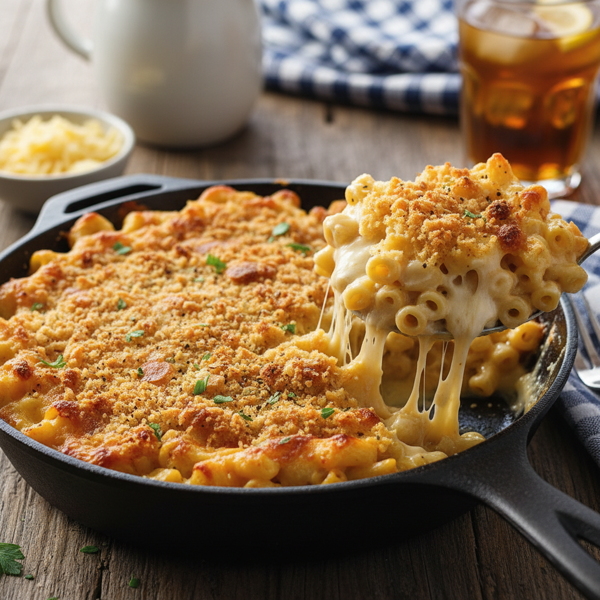 Creamy Southern Style Macaroni and Cheese recipe