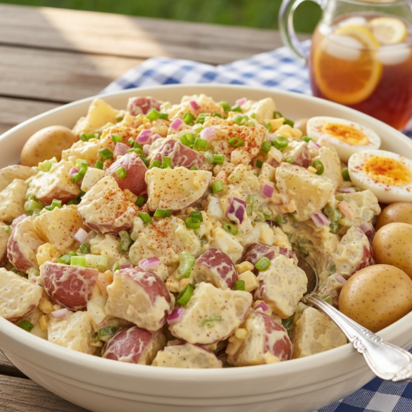 Creamy Southern Style Potato Salad recipe