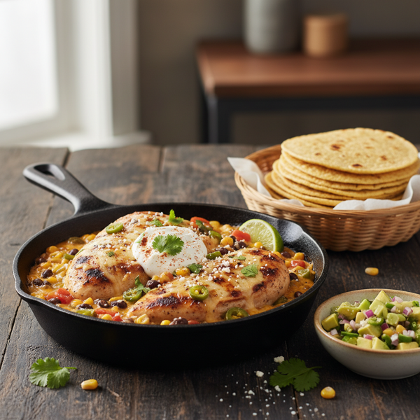 Creamy Southwest Chicken Delight recipe