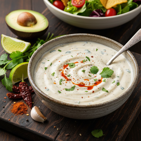 Creamy Southwest Ranch Dressing recipe