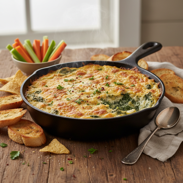 Creamy Spinach Artichoke Delight recipe
