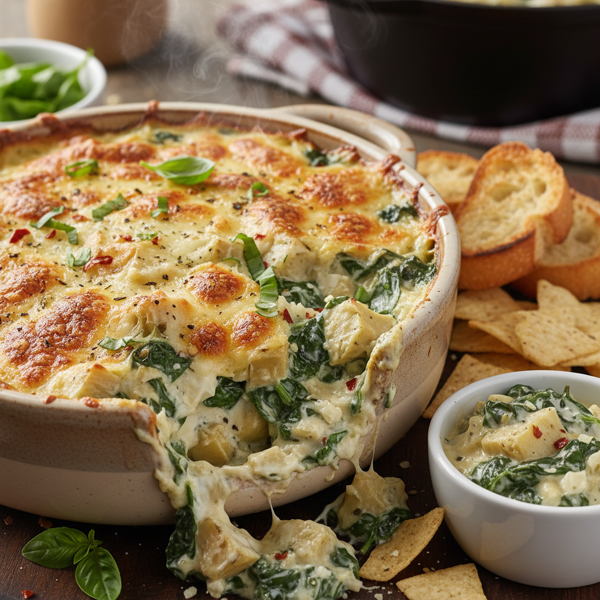Creamy Spinach Artichoke Indulgence recipe