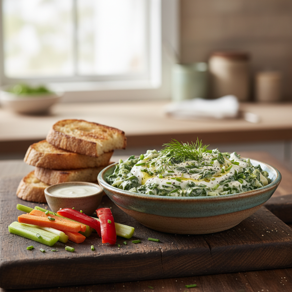 Creamy Spinach Ranch Delight recipe