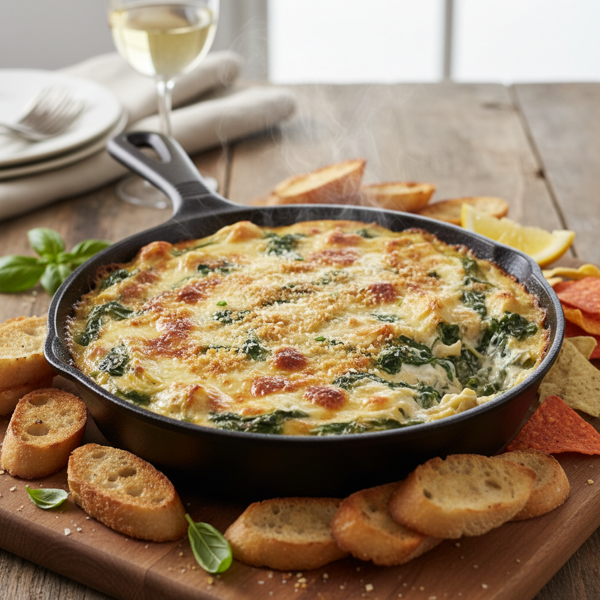 Creamy Spinach and Artichoke Delight recipe