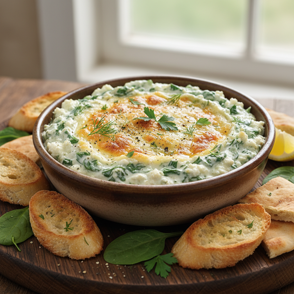 Creamy Spinach and Cottage Cheese Dip recipe