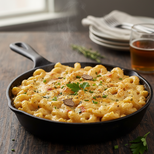 Creamy Stovetop Gourmet Mac and Cheese recipe