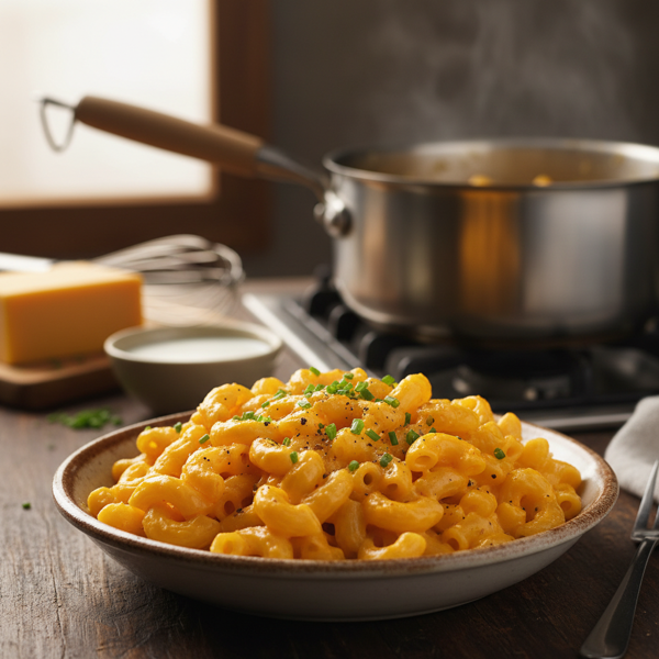 Creamy Stovetop Macaroni and Cheese recipe