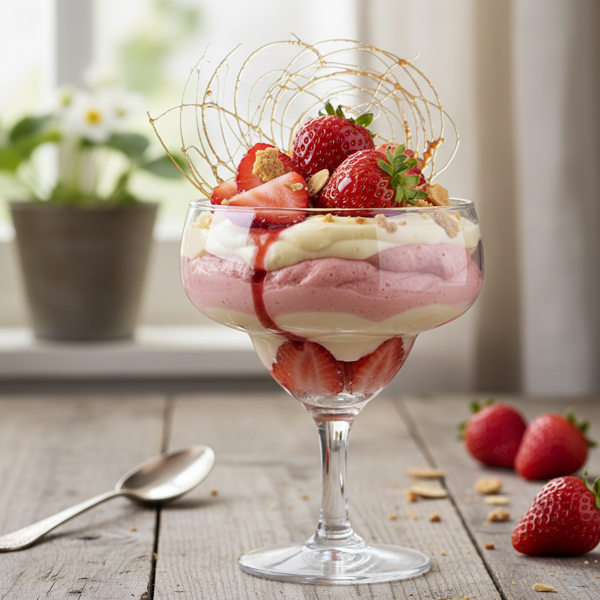 Creamy Strawberry Amaretto Bliss recipe