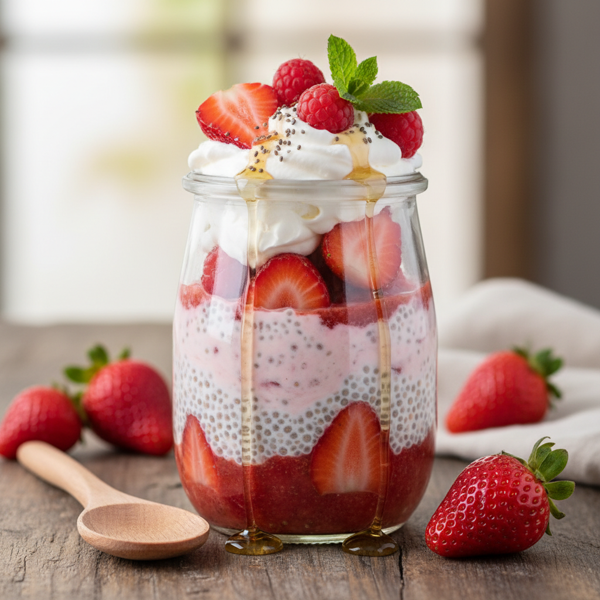 Creamy Strawberry Chia Delight recipe