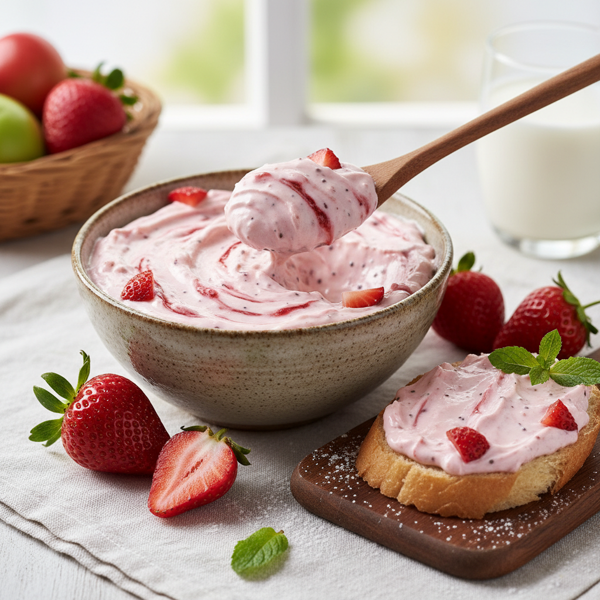 Creamy Strawberry Delight Spread recipe