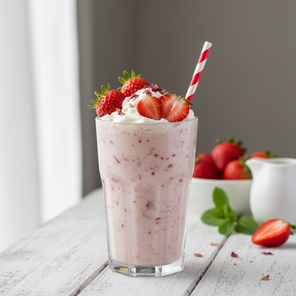Creamy Strawberry Paradise Smoothie recipe