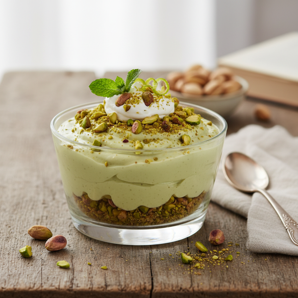 Creamy Sugar-Free Pistachio Delight recipe