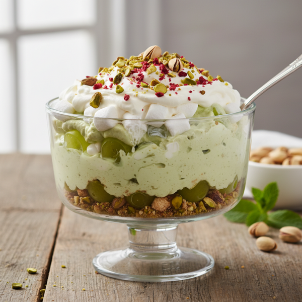 Creamy Sugar-Free Pistachio Delight Salad recipe