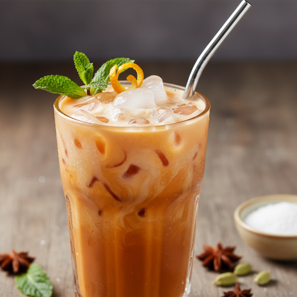 Creamy Sugar-Free Thai Iced Tea Delight recipe