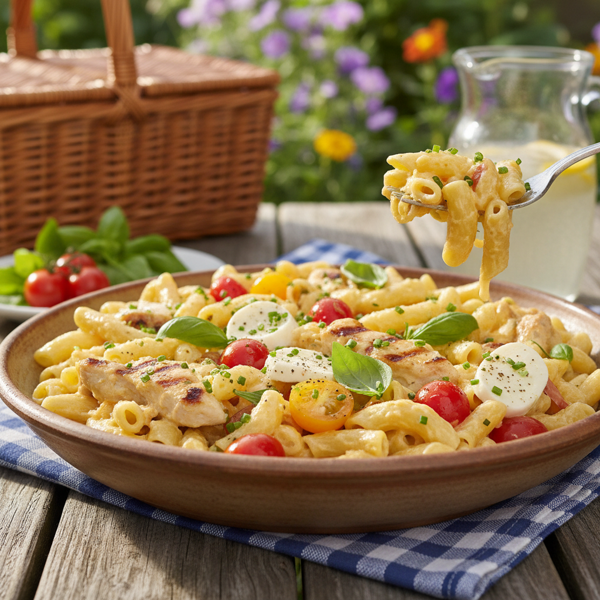 Creamy Summer Macaroni Delight recipe