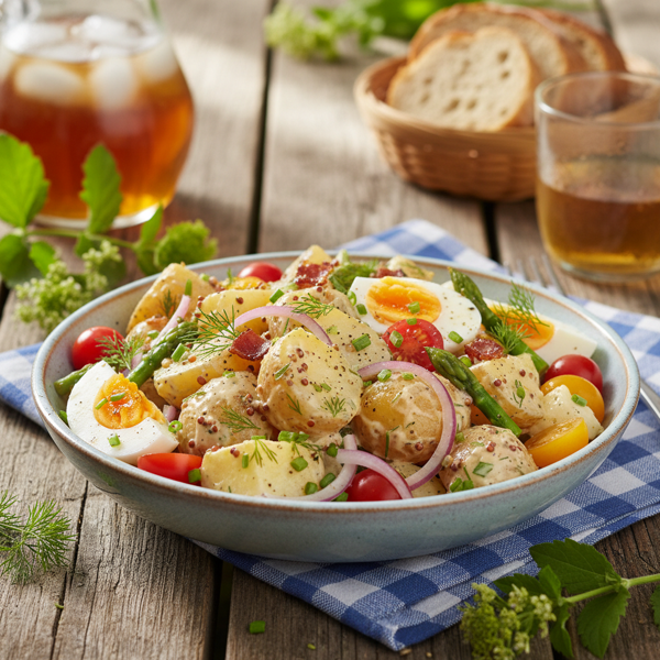 Creamy Summer Yukon Gold Potato Salad recipe