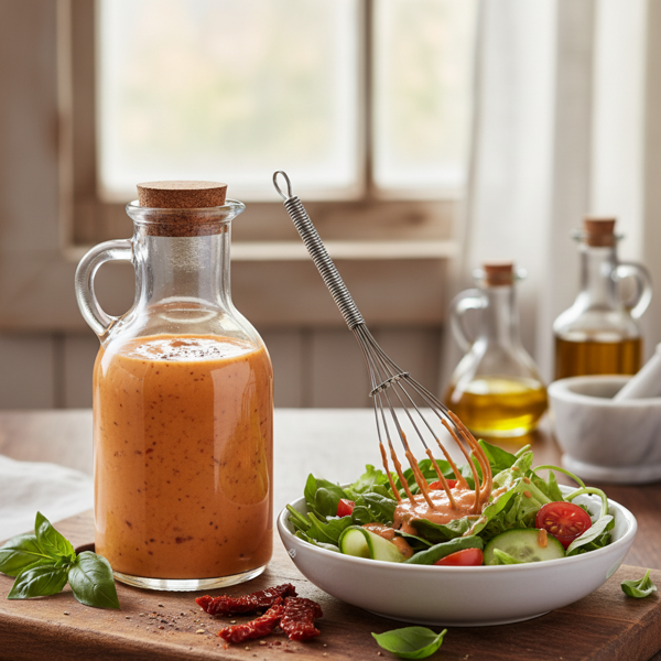 Creamy Sun-Dried Tomato Vinaigrette recipe