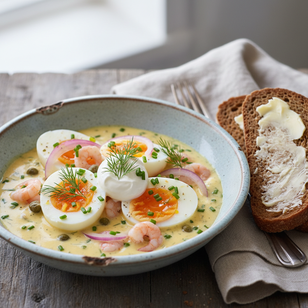 Creamy Swedish Egg Delight recipe