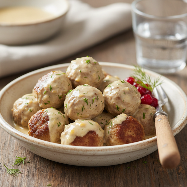 Creamy Swedish Meatballs Delight recipe