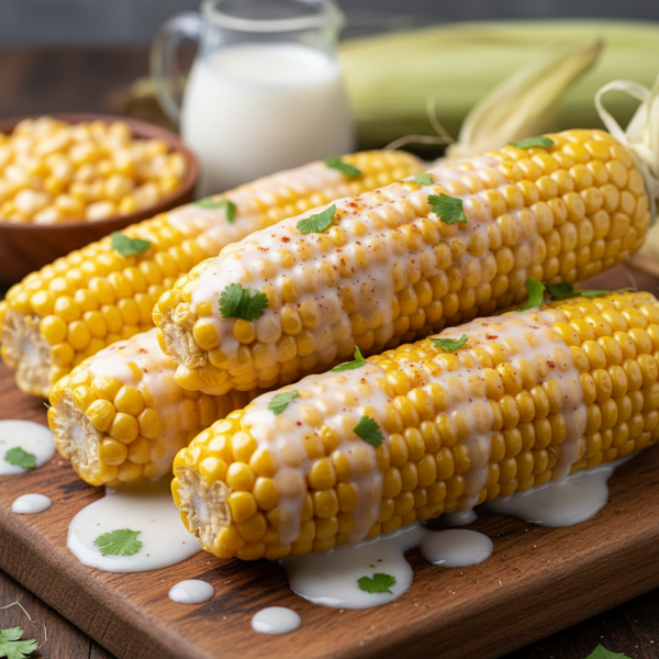 Creamy Sweet Milk-Infused Corn on the Cob recipe
