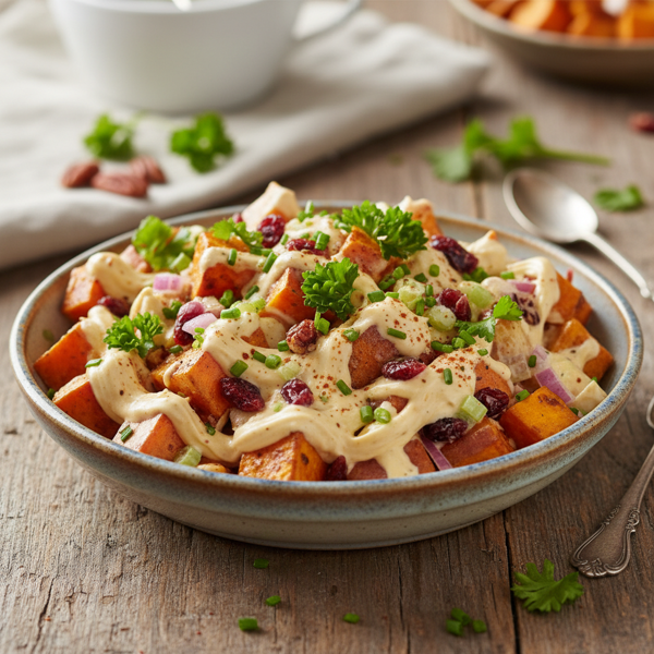 Creamy Sweet Potato Salad recipe