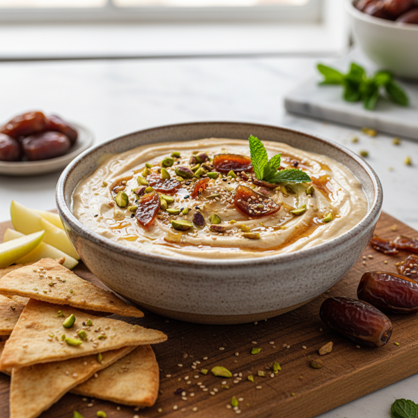Creamy Tahini Date Delight Dip recipe