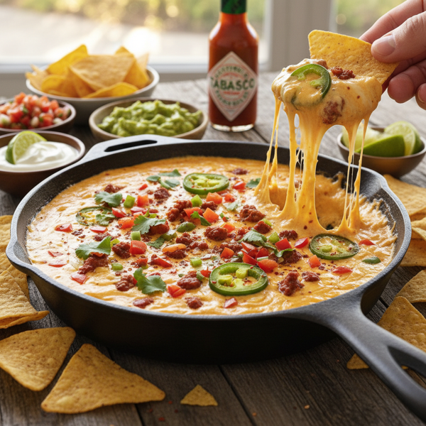Creamy Tex-Mex Cheese Dip recipe