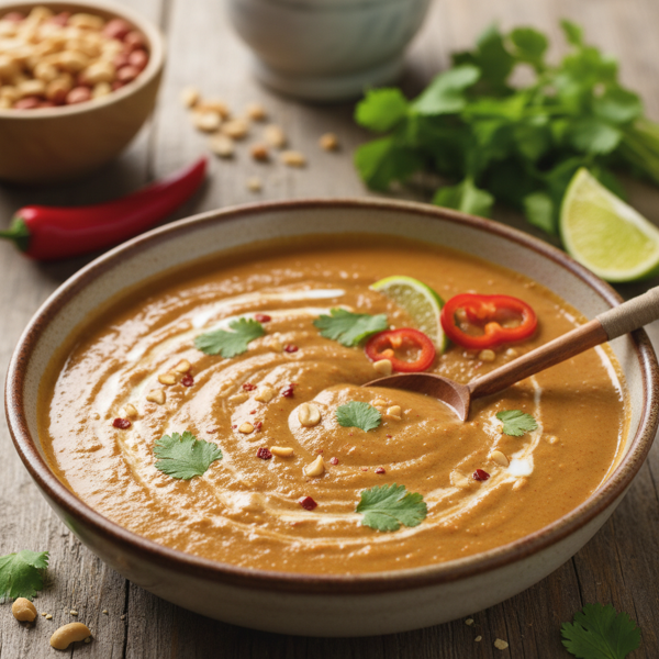 Creamy Thai Peanut Curry Sauce recipe