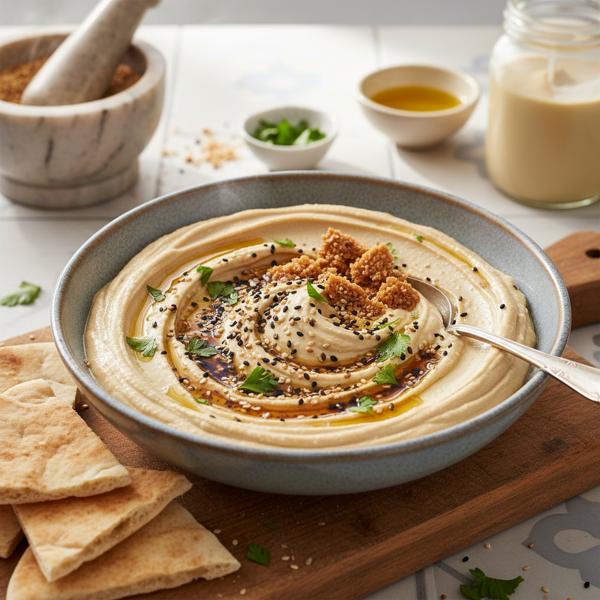 Creamy Toasted Sesame Tahini recipe