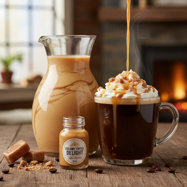 Creamy Toffee Delight Coffee Enhancer recipe