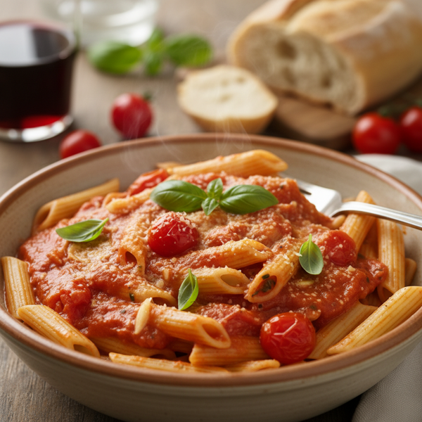 Creamy Tomato & Parmesan Pasta Sauce recipe