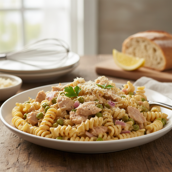 Creamy Tuna Pasta Delight recipe