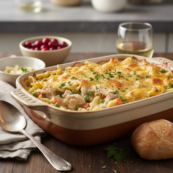 Creamy Turkey Noodle Delight recipe