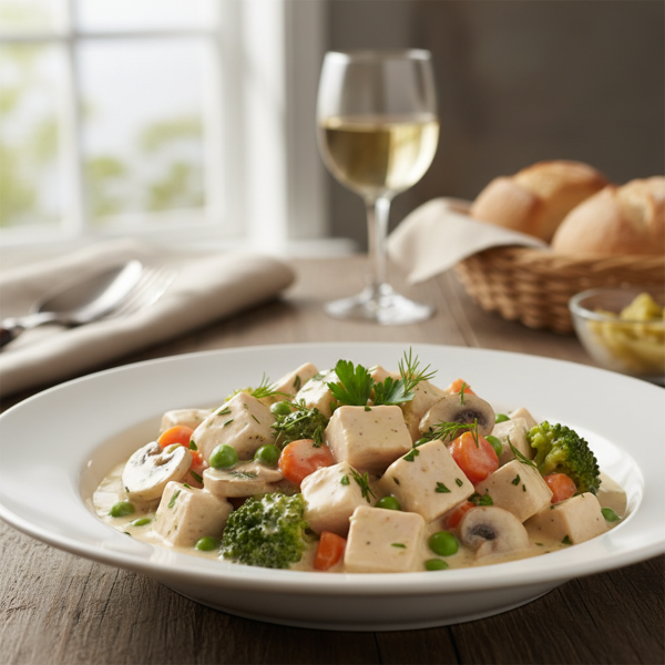 Creamy Turkey and Vegetable Supreme recipe