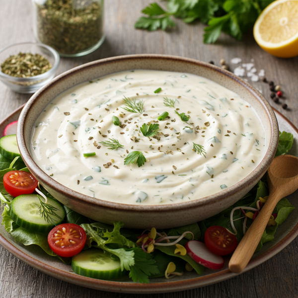 Creamy Valley Herb Ranch Dressing recipe