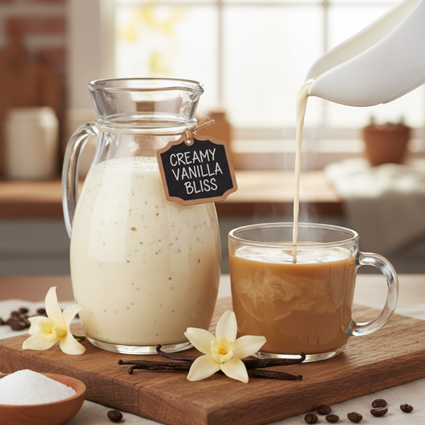 Creamy Vanilla Bliss Coffee Creamer recipe