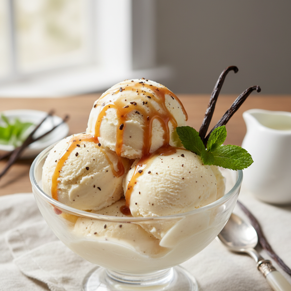 Creamy Vanilla Frozen Dessert recipe
