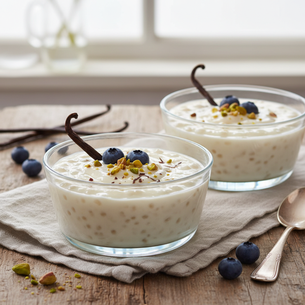Creamy Vanilla Tapioca Pudding recipe