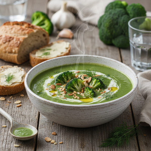 Creamy Vegan Broccoli Soup recipe