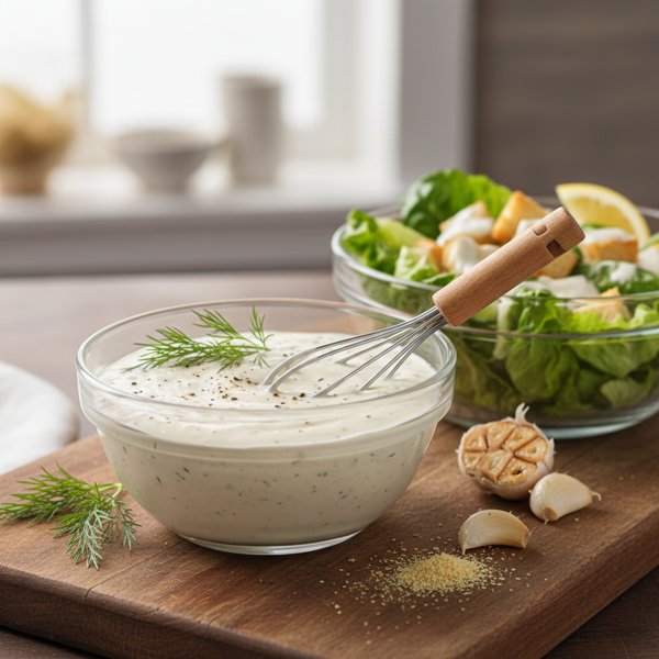 Creamy Vegan Caesar Dressing recipe