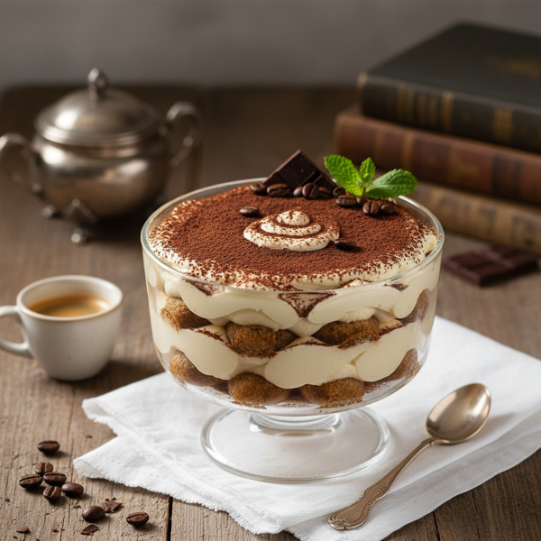 Creamy Vegan Coffee Delight Tiramisu recipe