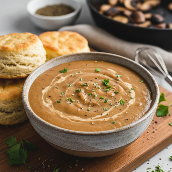 Creamy Vegan Comfort Gravy recipe