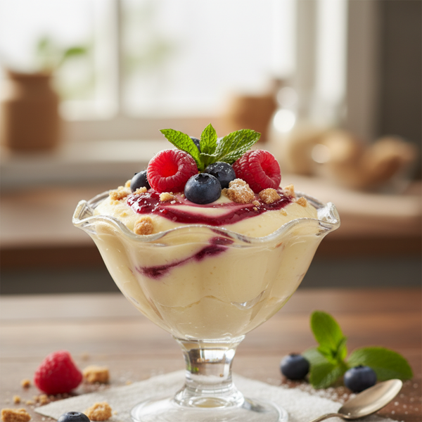 Creamy Vegan Custard Delight recipe