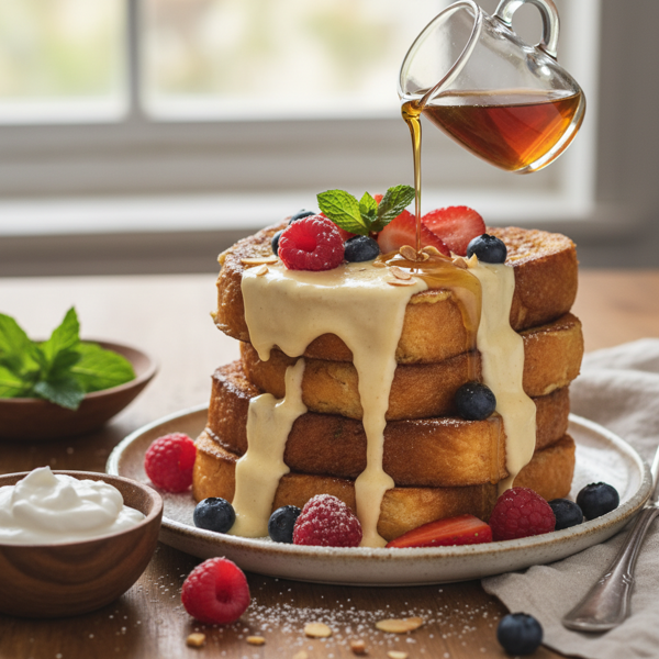 Creamy Vegan French Toast Delight recipe