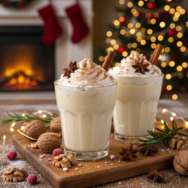 Creamy Vegan Holiday Nog recipe