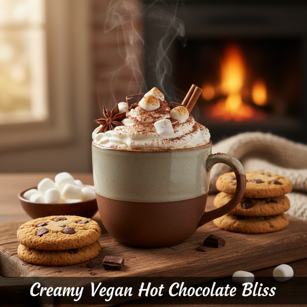 Creamy Vegan Hot Chocolate Bliss recipe