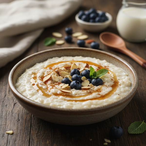 Creamy Vegan Rice Pudding Delight recipe